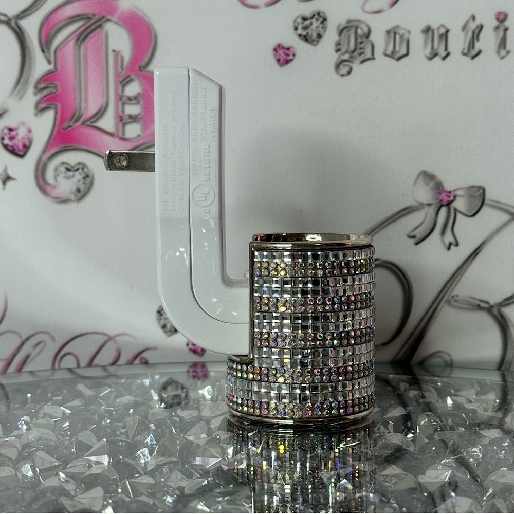 Bath and body works wall flower scent bling crystal Rhinestone Wall Plug
